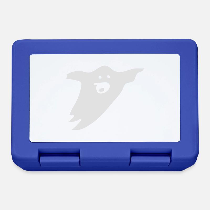 Spooky Ghost - Lunchbox - royal blue