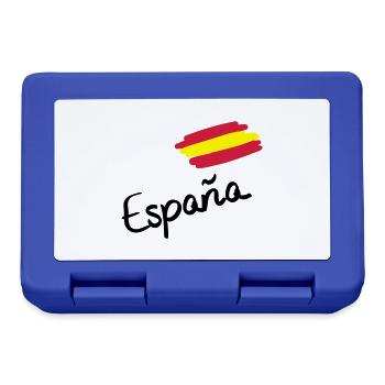 spain__f3 - Boîte à goûter - bleu royal - Devant