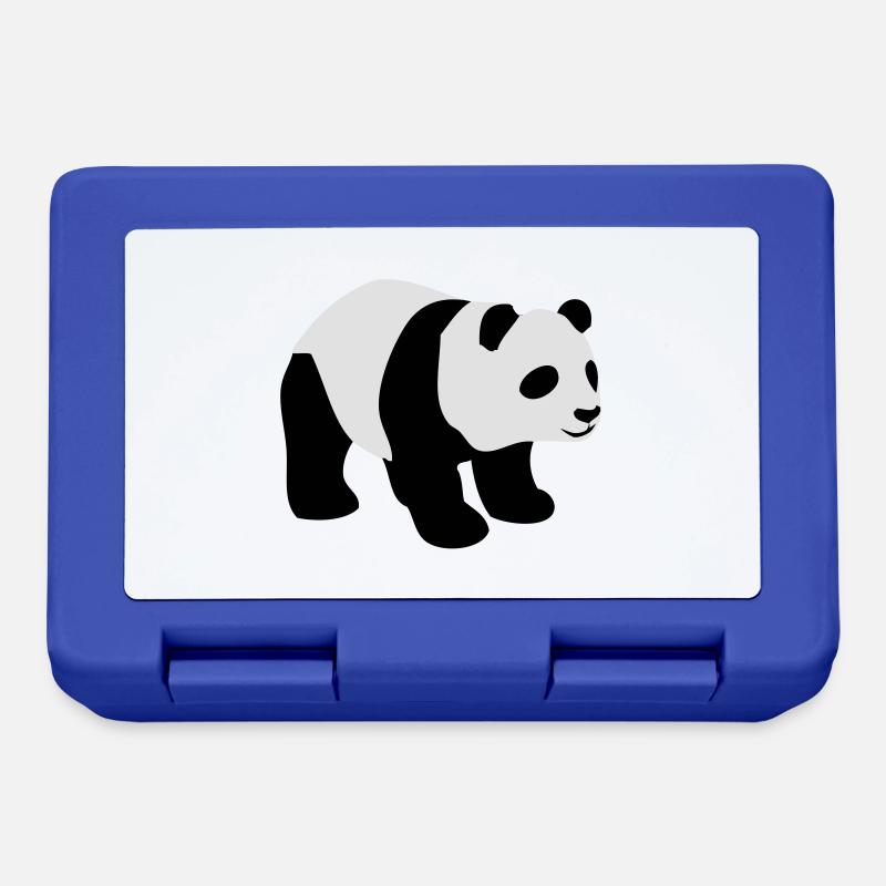 Panda - Brotdose - Royalblau