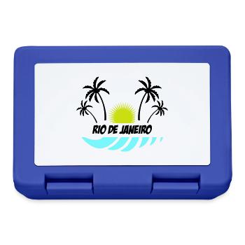 Rio de Janeiro - Lunchbox - royal blue - Front