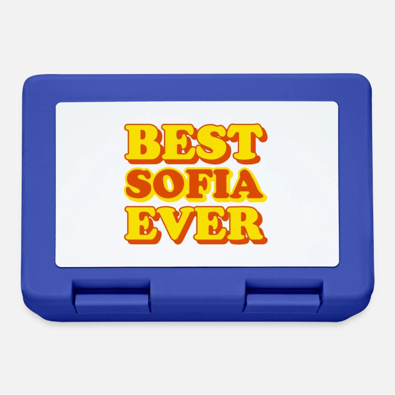 Sofia first name, funny gift - Lunchbox - royal blue