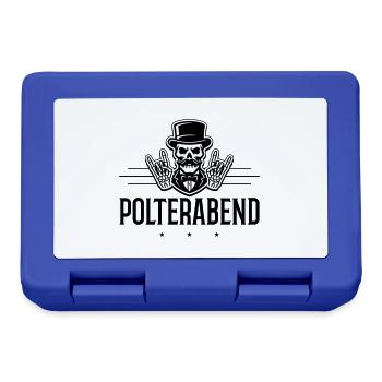 Marié enterrement de vie de garçon - Boîte à goûter - bleu royal - Devant
