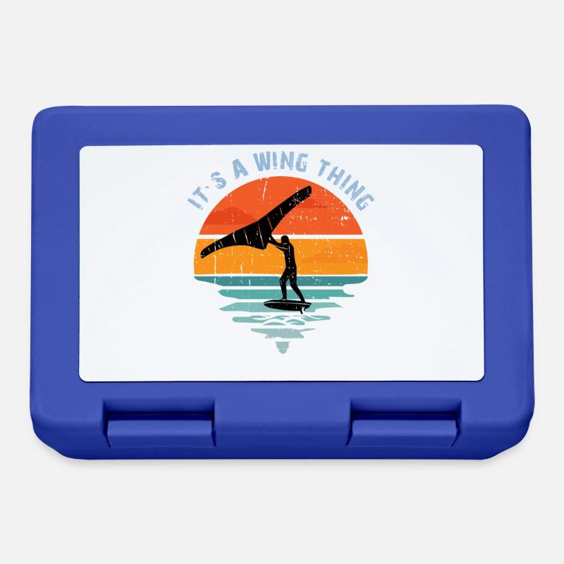 C’est une chose d’aile Hydrofoil Wingfoil Wingfoil - Boîte à goûter - bleu royal