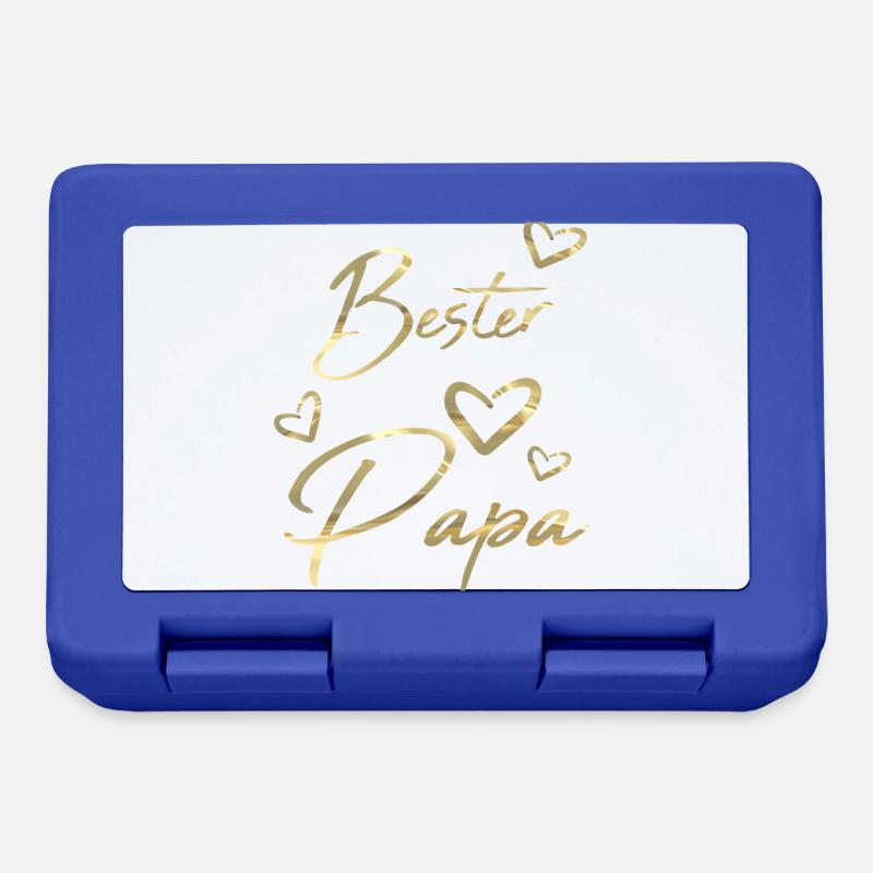 Bester Papa - Brotdose - Royalblau