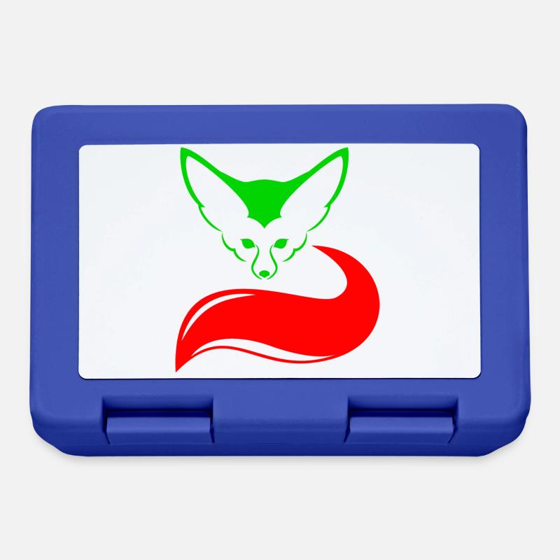 Le Fennec - Boîte à goûter - bleu royal