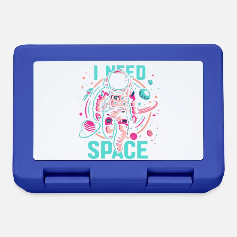 I need Space Astronaut - Brotdose - Royalblau