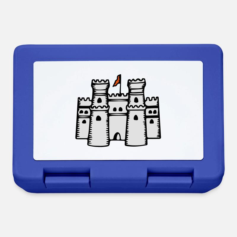 castle_ - Boîte à goûter - bleu royal