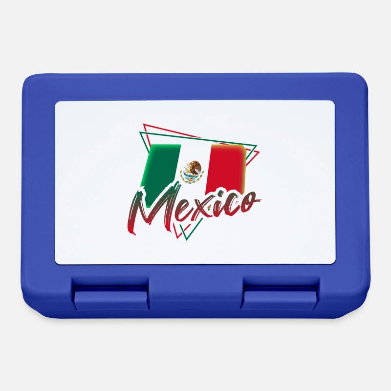 Mexique - Boîte à goûter - bleu royal