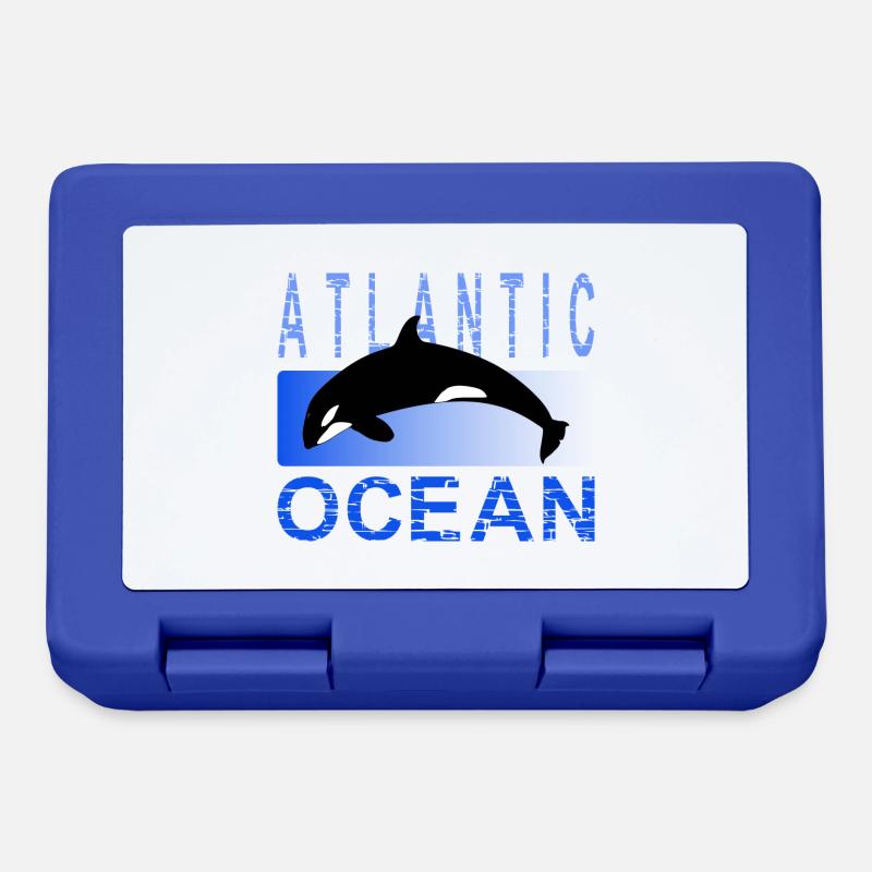 Atlantic Ocean - Boîte à goûter - bleu royal