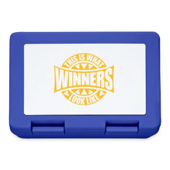 What Winners Look Like - Brotdose - Royalblau - Vorne