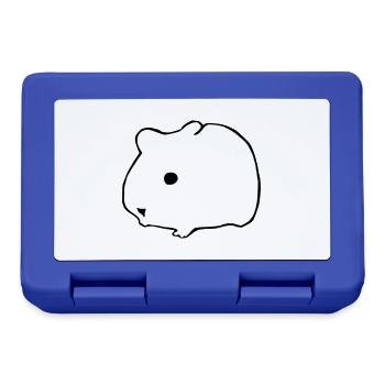 Hamster Mignon Animal Rongeurs Animaux Pet Vector 1 - Boîte à goûter - bleu royal - Devant