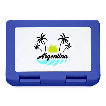 Argentine - Boîte à goûter - bleu royal - Devant