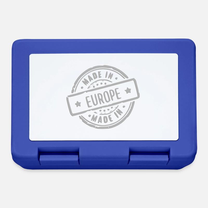 Europe - Boîte à goûter - bleu royal