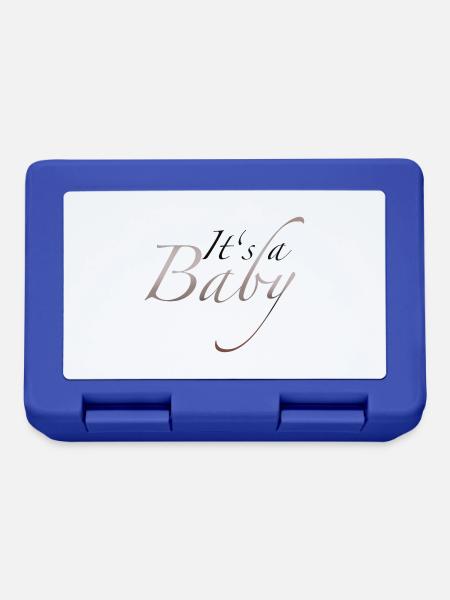 Baby - Brotdose - Royalblau