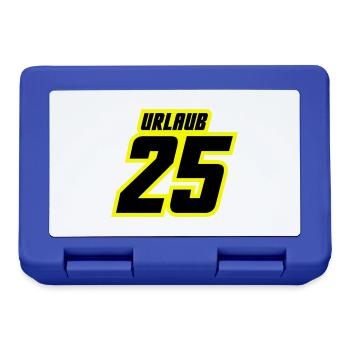 Urlaub 2025 Trikot - Brotdose - Royalblau - Vorne