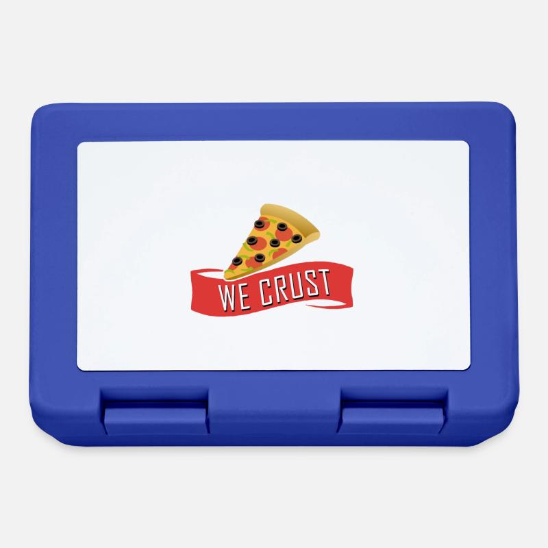 Pizza Design Geschenke mit Spruch - Brotdose - Royalblau