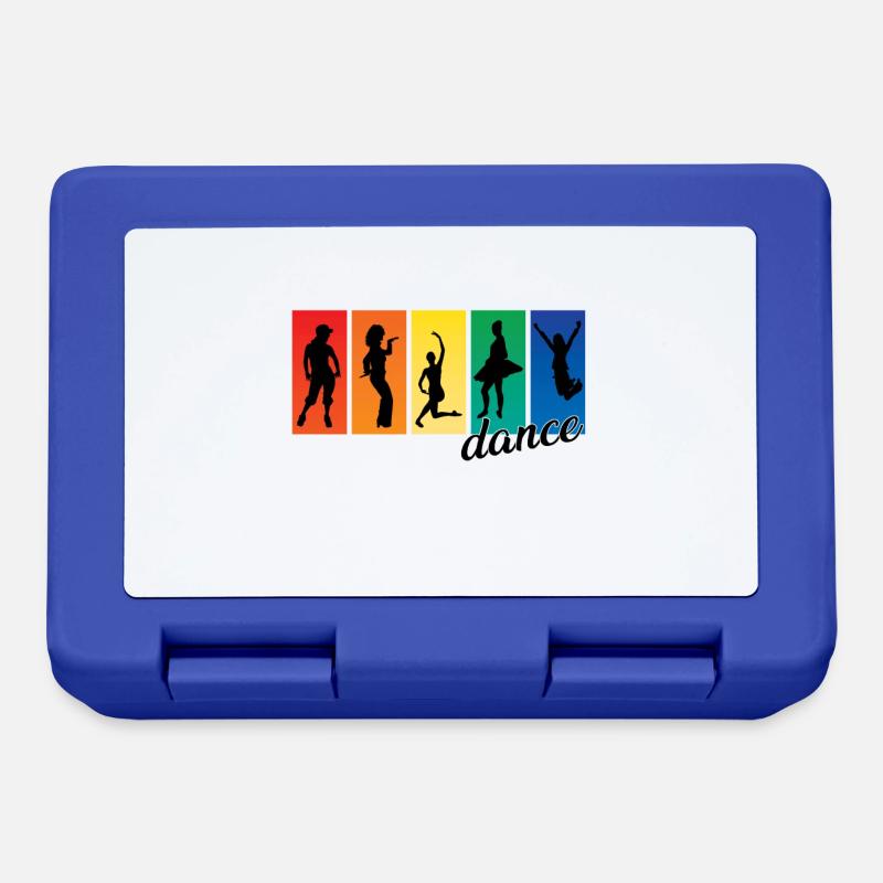 danse - Boîte à goûter - bleu royal