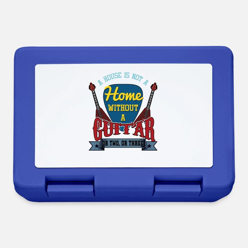 Guitar - Lunchbox - royal blue