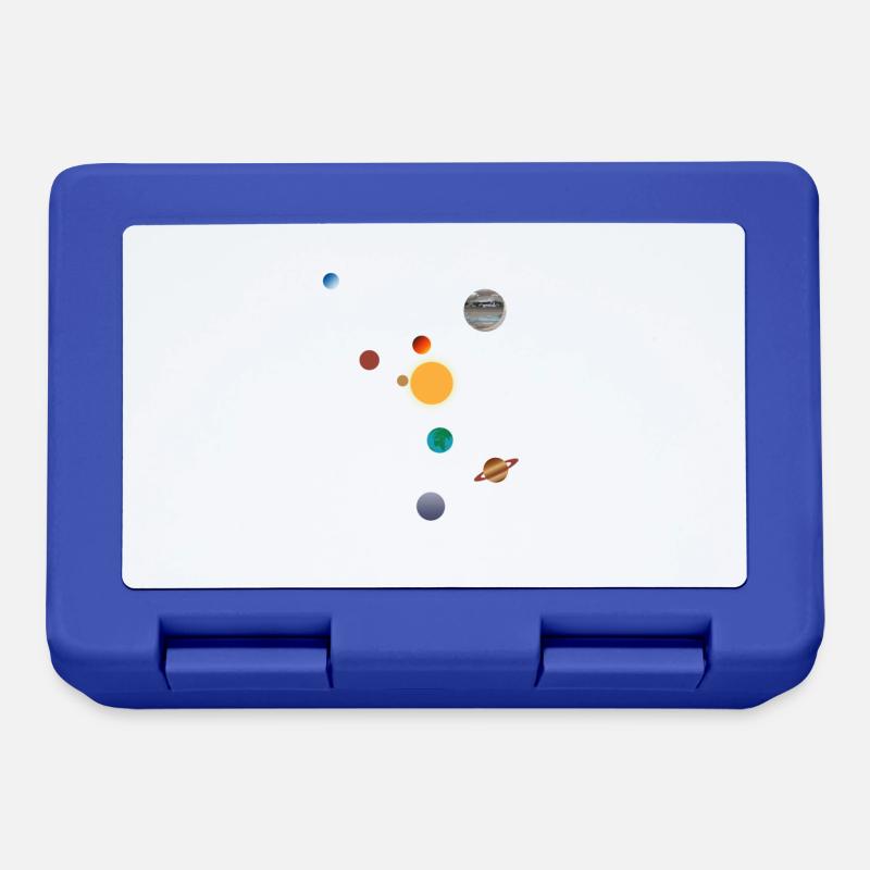 solar system - Lunchbox - royal blue