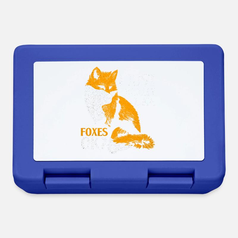 Fox - Lunchbox - royal blue