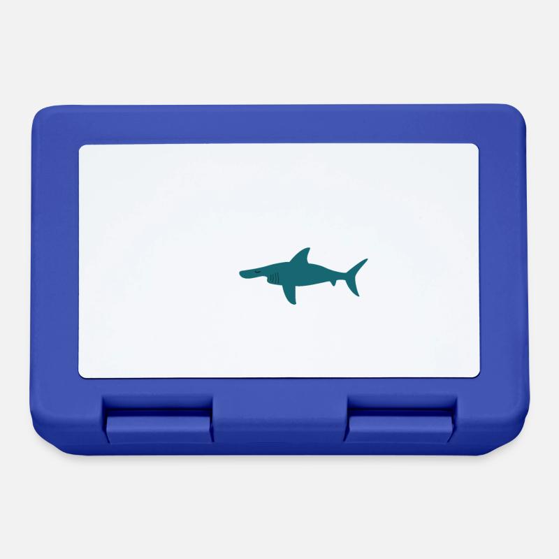 Sharkasm Sharkasmus Haifisch Spruch Sarkasmus - Brotdose - Royalblau