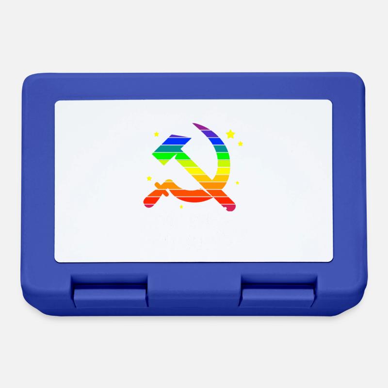 Communisme Lénine Marx Lutte des classes social - Boîte à goûter - bleu royal