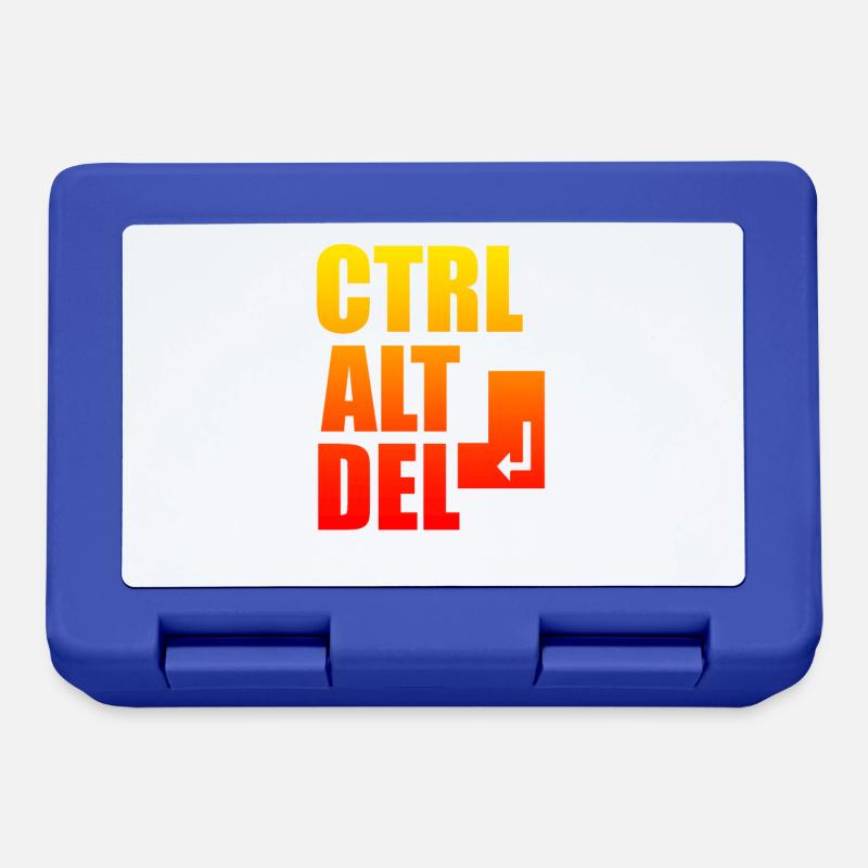 Computer - Brotdose - Royalblau