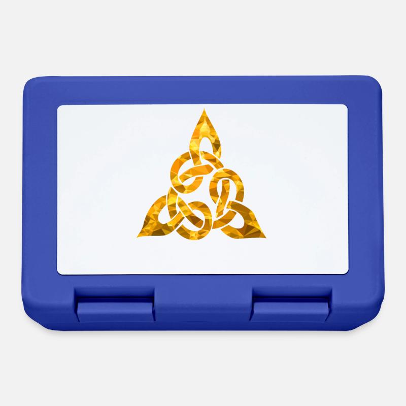 Celtic Knot - Lunchbox - royal blue
