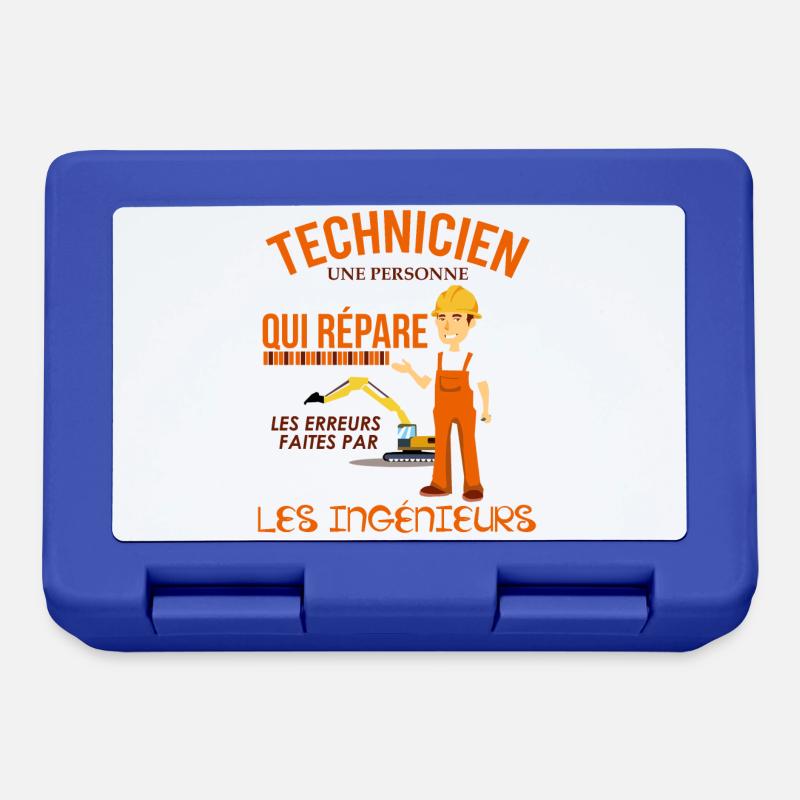 Technicien shirt • Maintenance • Cadeau - Boîte à goûter - bleu royal