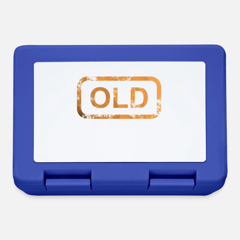 OLD - Brotdose - Royalblau