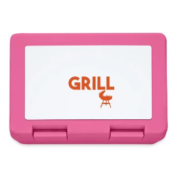 C'est ce que je fais, je grille et je sais des choses - Boîte à goûter - rose - Devant