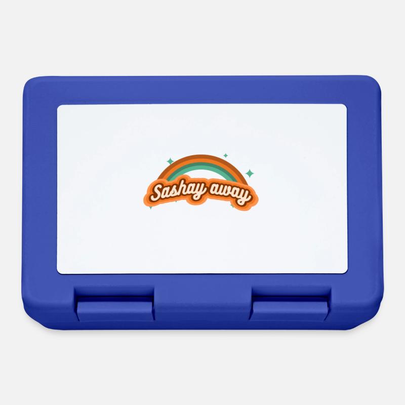Sashay away - Sparkle - Lunchbox - royal blue