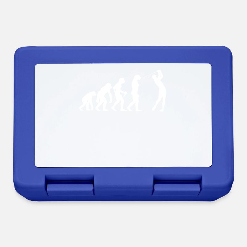 Golf Golfeur Golfeur Evolution Jouer au golf - Boîte à goûter - bleu royal