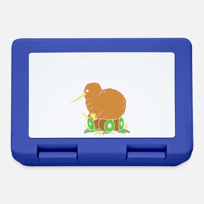 kiwi-oiseau kiwi - Boîte à goûter - bleu royal