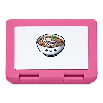 Pho Vietnamesisches Essen Vietnam Pho - Brotdose - Pink - Vorne