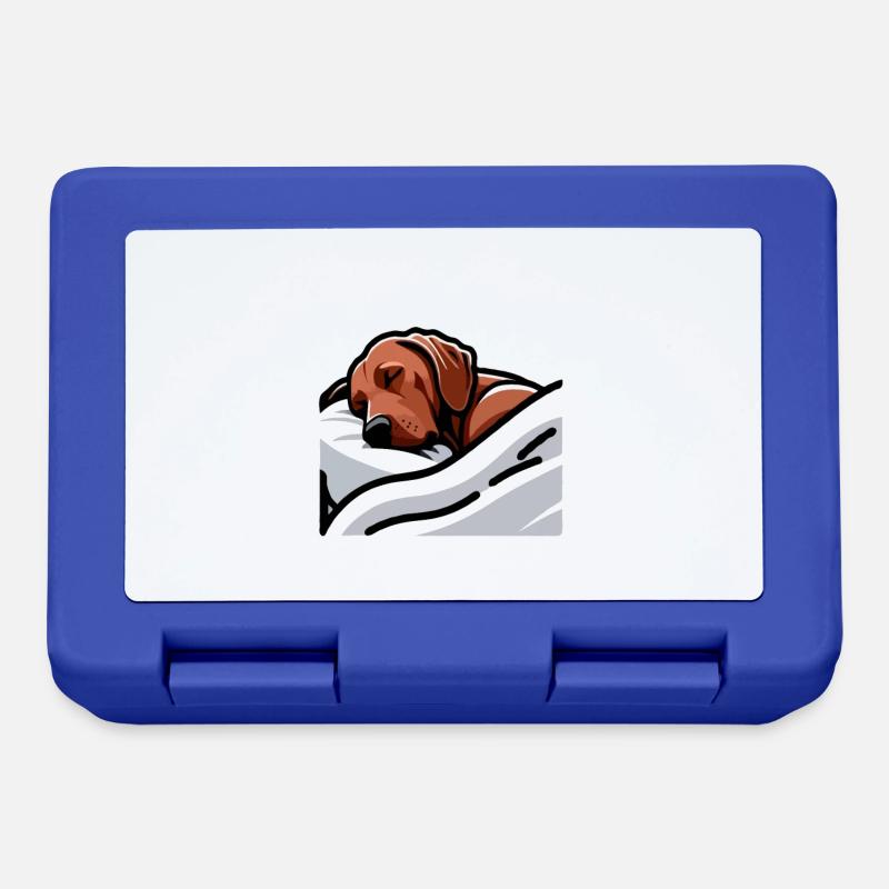 Rhodesian Ridgeback Dog Rhodesian Ridgebacks - Lunchbox - royal blue