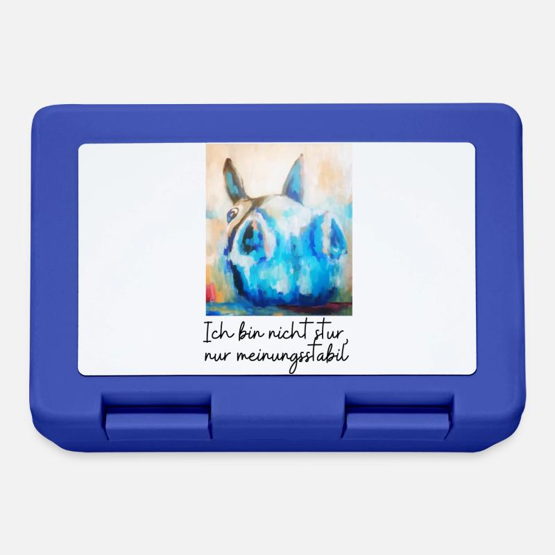 Mulli "Valentin" - Brotdose - Royalblau