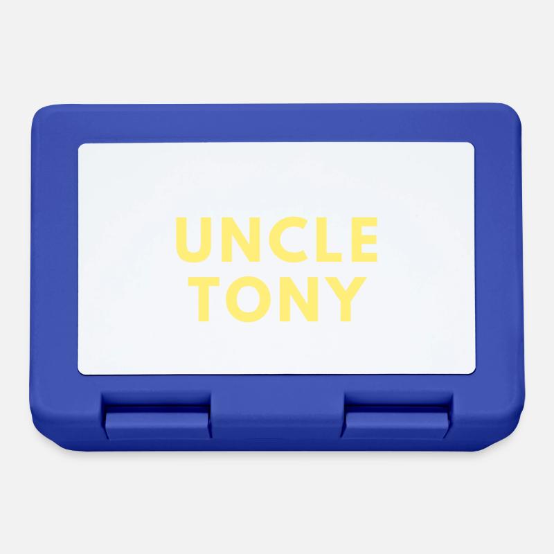 Uncle Tony - Lunchbox - royal blue
