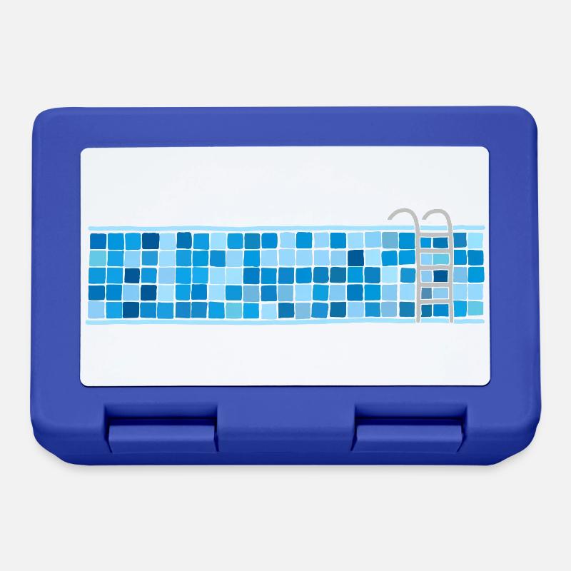 Pool - Brotdose - Royalblau