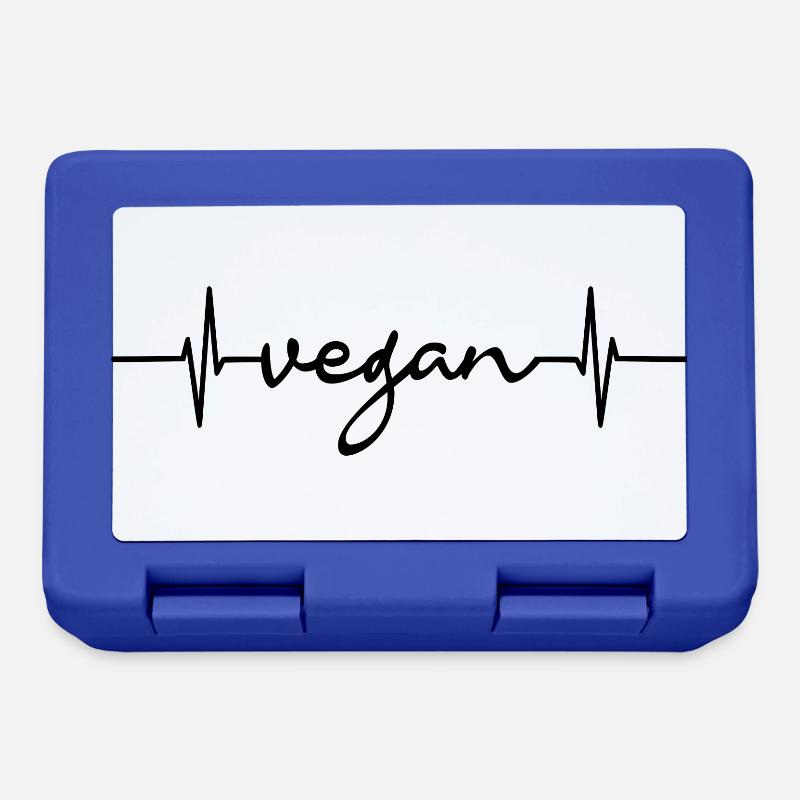Vegan - Brotdose - Royalblau