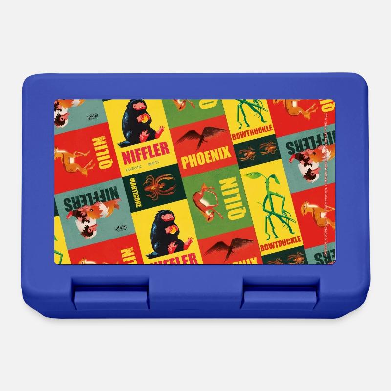 Fantastic Beasts 3 Magical Creatures - Matlåda - kungsblå