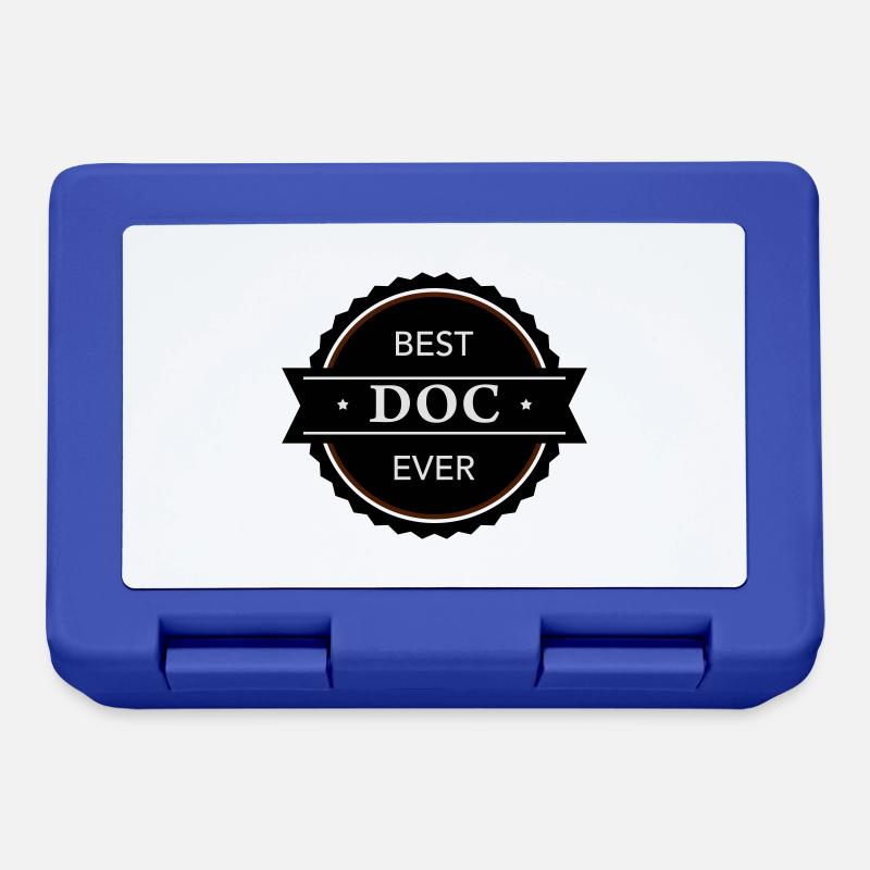 Best Doc ever - Brotdose - Royalblau
