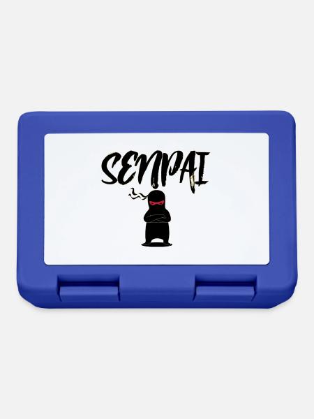 senpai - Lunchbox - royal blue