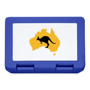 Australien - Brotdose - Royalblau - Vorne