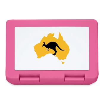 australia - Lunchbox - pink - Front