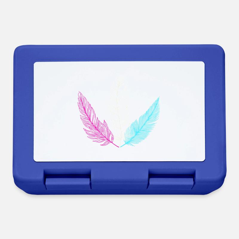 trans spring - Lunchbox - royal blue