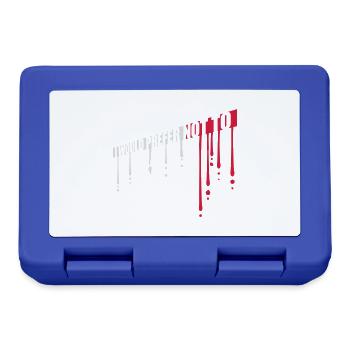 I prefer not to - Lunchbox - royal blue - Front