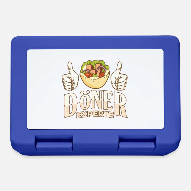 Döner Experte - Brotdose - Royalblau