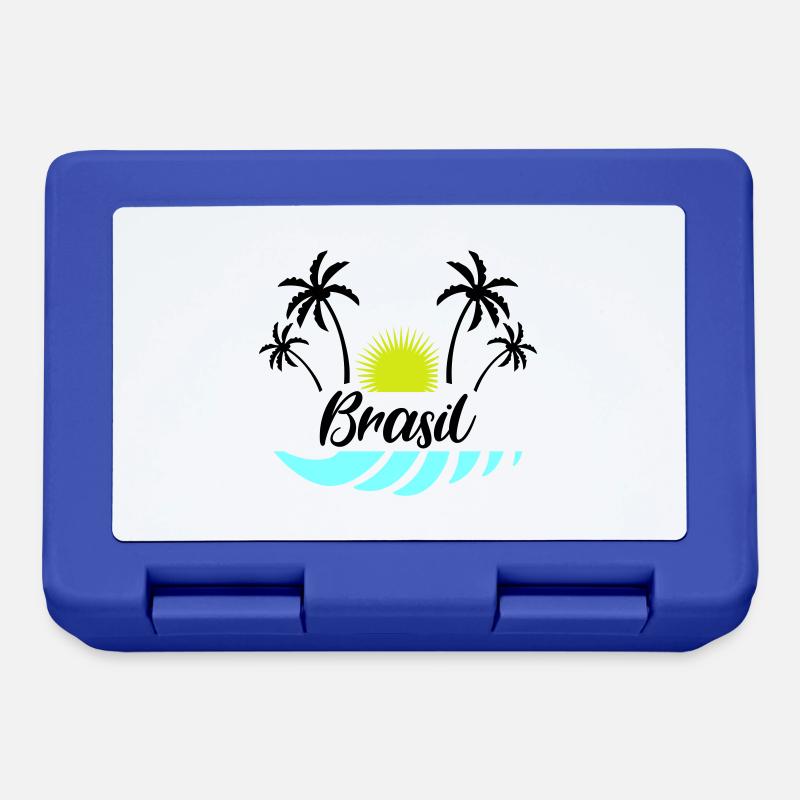 Brasil - Lunchbox - royal blue
