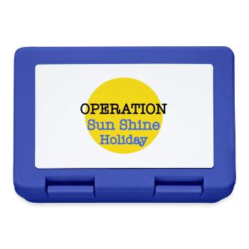 Operation Sun Shine 2 - Lunchbox - royal blue - Front